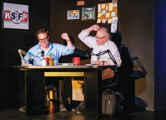 I watch a lot of theater, but I would be hard-pressed to name the last time I saw such a talented and cohesive cast," theater reviewer Beulah F. Vega said of Ross Valley Players' 'Value Over Replacement.