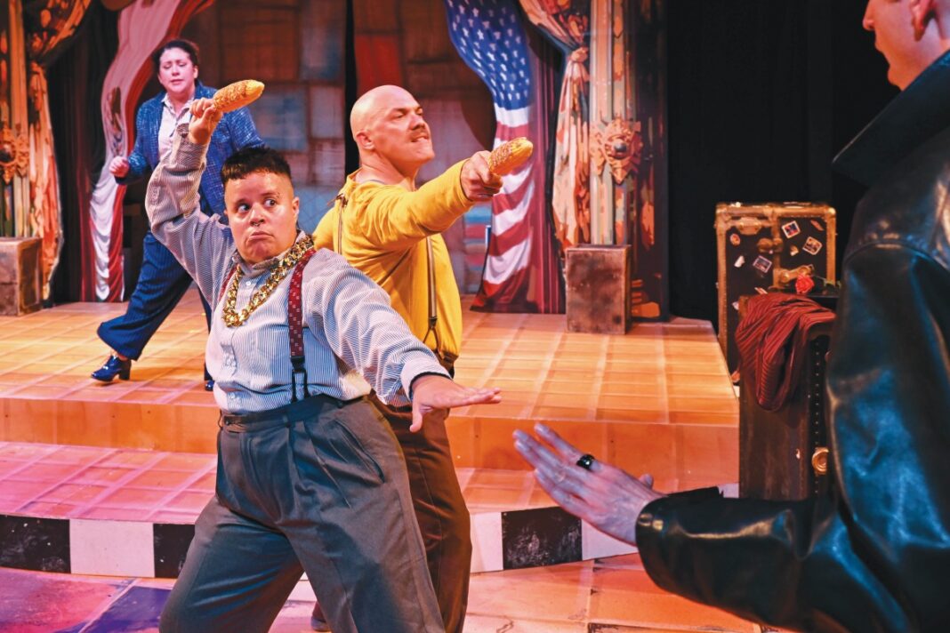 Yes, Marin Shakespeare Company’s La Comedia of Errors is bilingual.