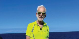 Fred Goldfarb's Tailgator, a Marin-based company, produces bicycle brake light systems that brighten when riders slow or stop.