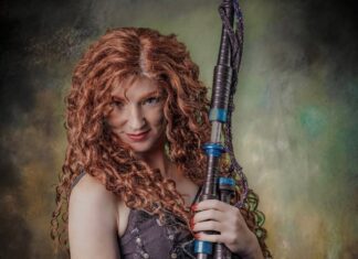 The Pipes Are Calling: Dame of Drones at RockSteadyFest The Dame of Drones will be demonstrating her explosively entertaining stage presence this weekend at the annual RockSteadyFest.