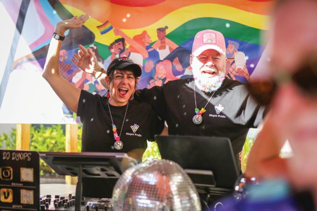 ‘Coach’ Bailie is the founding director of Napa Queer Leaders Coalition.