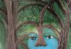 Ceremonial mask featured in Jacqueline López’s Ancestral Kinship Unmasked exhibition