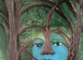 Ceremonial mask featured in Jacqueline López’s Ancestral Kinship Unmasked exhibition