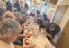 Four Novato Rotary Clubs Team Up for Greater Impact Rotary members take part in a hands-on volunteer effort that helped package 10,000 meals for families in need