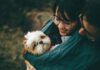 Nearest & Dearest: How Marin Lives and Loves Woman holding a small dog outdoors.