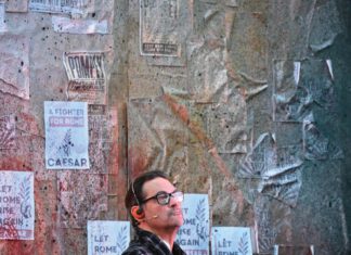 Johnny Moreno as Caesar in Marin Shakespeare Company’s Julius Caesar